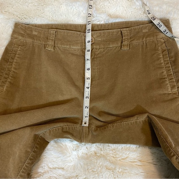 Garnet Hill Women’s Cotton Stretch Boot Cut Corduroys, Pants Brown Size 12 - Picture 6 of 10